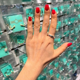 APARADOR DESIGNER BANHADO A PRATA