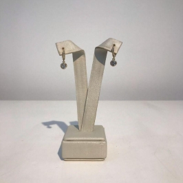 ARGOLA PONTO DE LUZ EM ZIRCÔNIA BANHADO A OURO