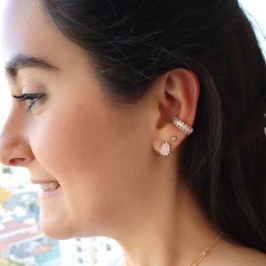 BRINCO BOLA TAM P BANHADO A OURO