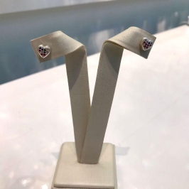 BRINCO CORAÇÃO ZIRCÔNIA MICRO ZIRCÔNIA BANHADO A OURO