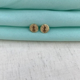 BRINCO SÃO BENTO BANHADO A OURO