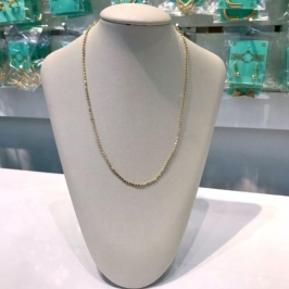 CHOKER DIAMANTADA BANHADO A OURO