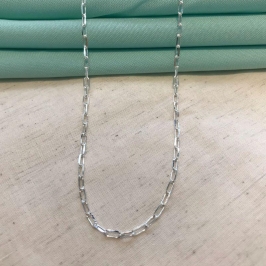 COLAR CARTIER SLIM BANHADO A PRATA