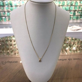 COLAR NOSSA SENHORA APARECIDA BANHADO A OURO