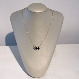 COLAR PERSONALIZADO AUTISMO BANHADO A OURO