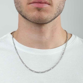 CORRENTE FÍGARO MASC AÇO INOXIDÁVEL