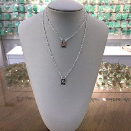 ESCAPULÁRIO NOSSA SRA APARECIDA BANHADO A PRATA