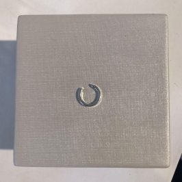 FAKE PIERCING REDONDO SLIM BANHADO A PRATA