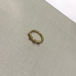 PIERCING SUNSHINE BANHADO A OURO