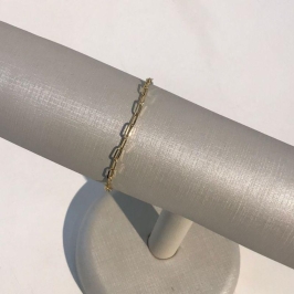 PULSEIRA CARTIER MASCULINO INFANTIL BANHADO A OURO