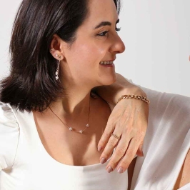 PULSEIRA GRUMET BANHADO A OURO