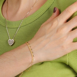 PULSEIRA LOVELY BANHADO A OURO