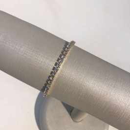 PULSEIRA RIVIERA BANHADO A OURO