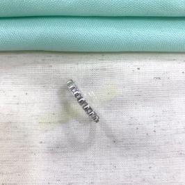 APARADOR EM ZIRCÔNIA BANHADO A PRATA