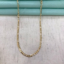 CHOKER FÍGARO BANHADO A OURO