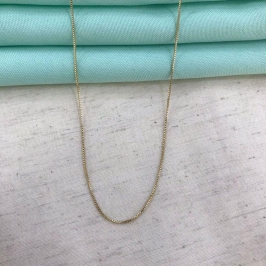 COLAR VENEZIANA BANHADO A OURO