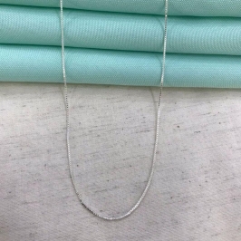 CORRENTE VENEZIANA BANHADO A PRATA