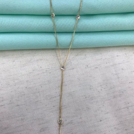 GRAVATINHA PONTO DE LUZ BANHADO A OURO