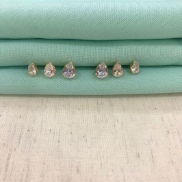 TRIO GOTA BANHADO A OURO