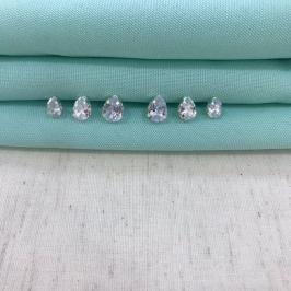 TRIO GOTA BANHADO A PRATA