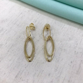 BRINCO ELOS BANHADO A OURO