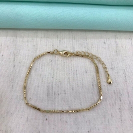 PULSEIRA FÍGARO BANHADO A OURO