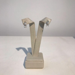 ARGOLA CORAÇÃO ZIGUE ZAGUE BANHADO A PRATA