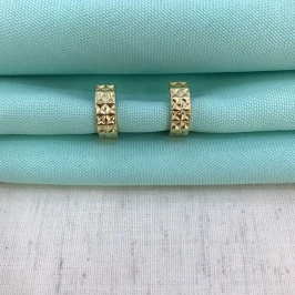 ARGOLA ORBIT BANHADO A OURO