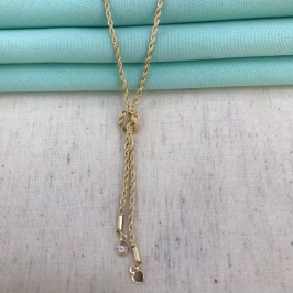 GRAVATINHA CORDÃO BAIANO BANHADO A OURO