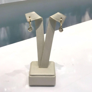 ARGOLINHA TIFFANY BANHADO A OURO