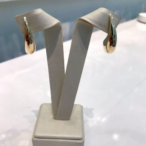 BRINCO GOTA PUFFER BANHADO A OURO