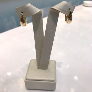 BRINCO GOTINHA PUFFER BANHADO A OURO