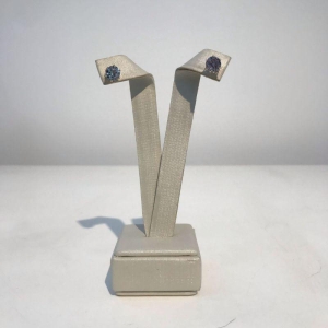 BRINCO REDONDO PONTO DE LUZ BANHADO A OURO