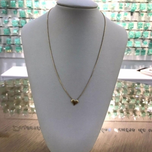 COLAR CORAÇÃO GOLD BANHADO A OURO