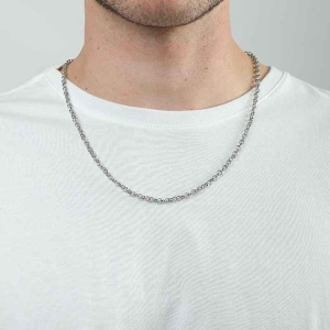 CORRENTE ELO PORTUGUÊS MASC AÇO INOXIDÁVEL