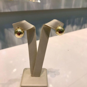 ESFERA TEXTURIZADA BANHADO A OURO