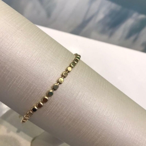 PULSEIRA DIAMANTADA BANHADO A OURO