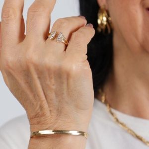 PULSEIRA FITA BANHADO A OURO