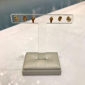 TRIO HOLLYDAY BANHADO A OURO