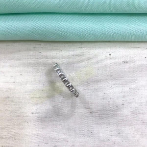 APARADOR EM ZIRCÔNIA BANHADO A PRATA