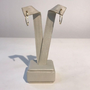 ARGOLA CORAÇÃO LISO BANHADO A OURO