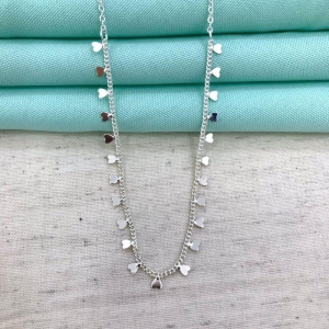 COLAR LOVELY BANHADO A PRATA