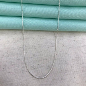 CORRENTE VENEZIANA BANHADO A PRATA