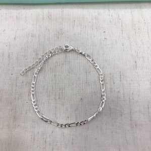 PULSEIRA FÍGARO BANHADO A PRATA