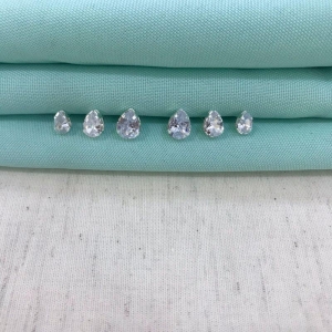 TRIO GOTA BANHADO A PRATA