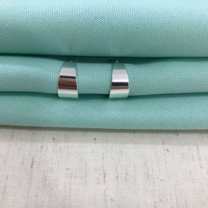 ARGOLINHA LARGA BANHADO A PRATA