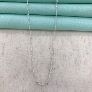 CHOKER MINI ESFERAS TEXTURIZADAS BANHADO A PRATA