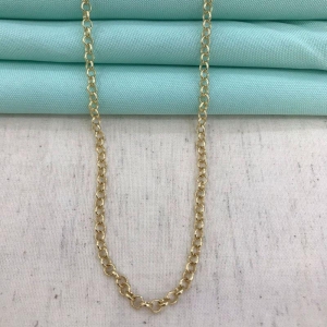 COLAR ELO PORTUGUÊS BANHADO A OURO