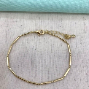 PULSEIRA CANUTILHO BANHADO A OURO