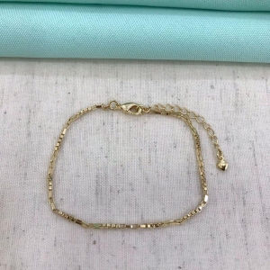 PULSEIRA FÍGARO BANHADO A OURO